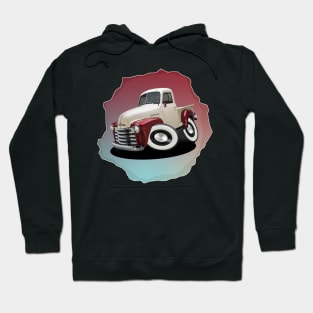 1949 Chevy 3100 Pickup Truck - Cartoon Style Hoodie